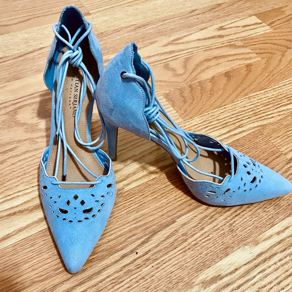 Covered Pointed heels